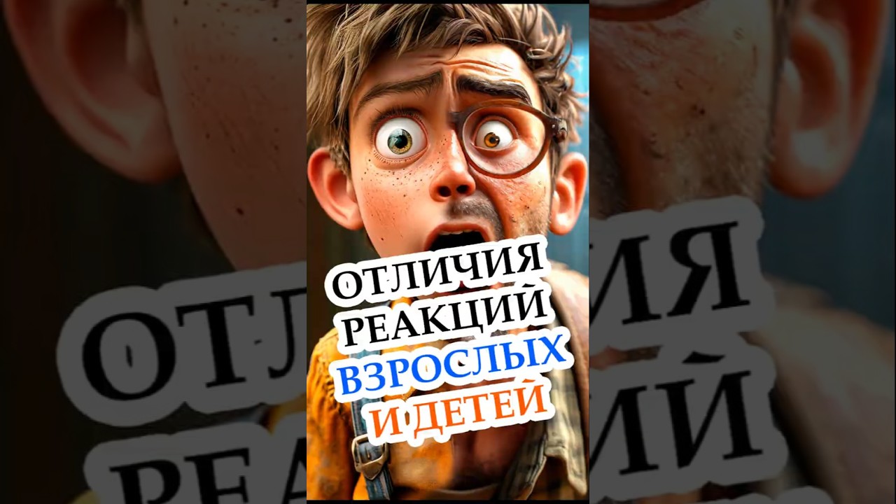 Отличия реакции взрослого и ребёнка  #психология #СГМ #Чувствопокоя #Копецкая