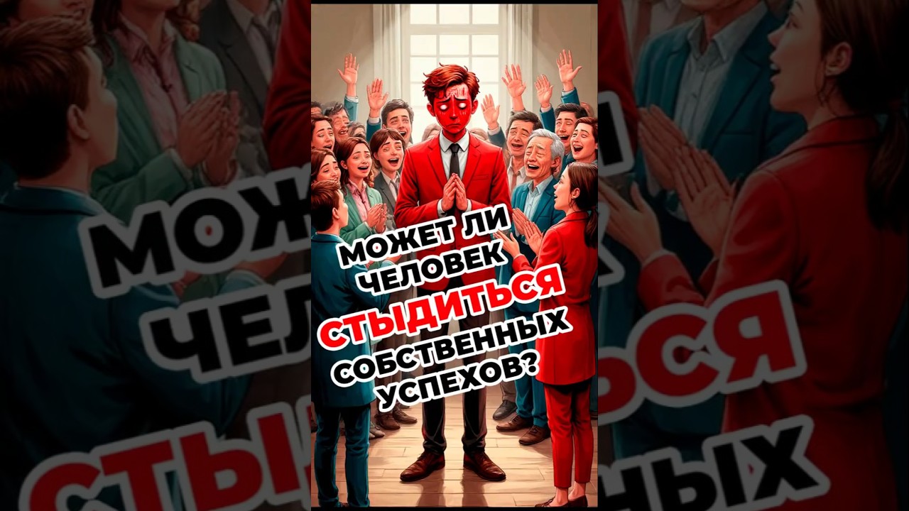 может ли человек стыдиться собственных успехов? #психология #сгм