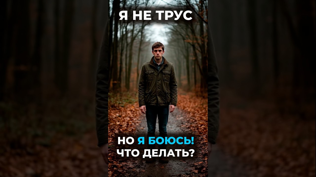 Я не трус, но я боюсь. Что делать?