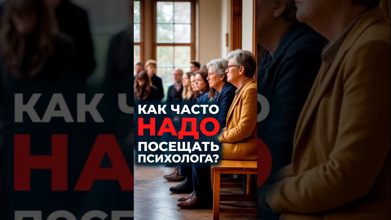 Как часто надо посещать психолога? #психология #сгм